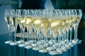 Luxury Lifestyle of Champagne, prosecco and cava sparkling wine