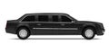 Luxury Limousine Car Isolated Royalty Free Stock Photo
