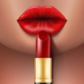 Luxury Lipstick Cosmetics Make Up Beauty Product