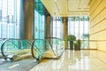 Luxury  lobby corridor hotel hall  modern commercial building Royalty Free Stock Photo