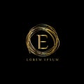 Luxury Logo. Letter E Vector logo template sign, symbol, icon, vector luxury frame