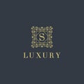 Luxury Logo template in vector for Restaurant, Royalty, Boutique, Cafe, Hotel, Heraldic, Jewelry