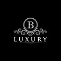 Luxury Logo template in vector for Restaurant, Royalty, Boutique, Cafe, Hotel, Heraldic, Jewelry Royalty Free Stock Photo