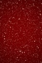 Luxury, magic and happy holidays background, golden sparkling glitter, gold stars and magical glow on festive red Royalty Free Stock Photo