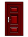 Luxury mahogany wooden entrance door