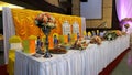 Luxury malay wedding dining table