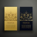 Luxury mandala style card design