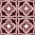 Luxury Pink Marble Mosaic Classic Seamless Pattern Royalty Free Stock Photo