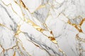 Luxury marble texture background white gold. Natural stone material pattern Royalty Free Stock Photo