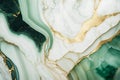 Luxury marble texture background white, light green and gold