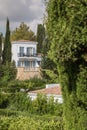 Luxury mediterranean villa with balconys