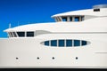 Luxury mega yacht Royalty Free Stock Photo