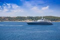 Luxury mega yacht Royalty Free Stock Photo