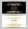 Luxury Members, Gift Card Template for your Business Vector Illustration Royalty Free Stock Photo