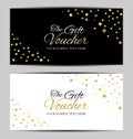 Luxury Members, Gift Card Template for your Business Vector Illustration Royalty Free Stock Photo