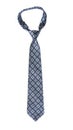 Luxury men's silk tie isolated on white background. Father's day gift.