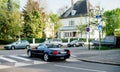 Luxury Mercedes-Benz SL cabriolet convertible roadster Royalty Free Stock Photo