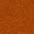 Luxury metal orange copper foil, autumn curve seamless pattern