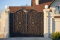 Luxury metal wrought gates