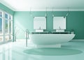 Luxury modern bathroom Royalty Free Stock Photo