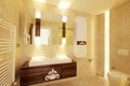 Luxury and modern bathroom Royalty Free Stock Photo