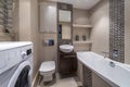 Luxury modern bathroom suite Royalty Free Stock Photo
