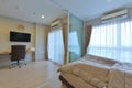 Luxury modern bedroom interior and decoration, interior design Royalty Free Stock Photo