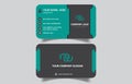 Luxury modern creative business card template vector File Editable File Editable modern vector file