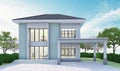 Luxury Modern Villa House Exterior Design