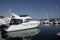 LUXURY MOTOR CRUISER IN PLYMOUTH MARINA