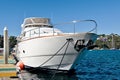Luxury Motor Yacht Royalty Free Stock Photo