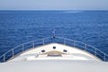 Luxury motor yacht Royalty Free Stock Photo