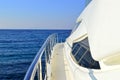 Luxury motor yacht Royalty Free Stock Photo