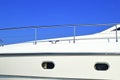 Luxury motor yacht Royalty Free Stock Photo