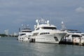 Luxury Motor Yachts Royalty Free Stock Photo