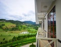 Luxury mountain resort at winter in Dalat, Vietnam Royalty Free Stock Photo