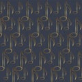 luxury music symbol background, icon, vector musical elements design, vector illustration