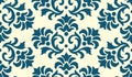 Luxury old fashioned damask ornament, royal classic seamless texture for wallpapers, textile, wrapping. Exquisite floral baroque t