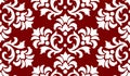 Luxury old fashioned damask ornament, royal classic seamless texture for wallpapers, textile, wrapping. Exquisite floral baroque t