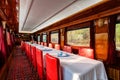 Luxury old train carriage