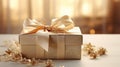 luxury opened gift box Royalty Free Stock Photo