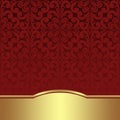 Luxury ornamental Background with golden Border