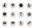 Luxury party and reception icons