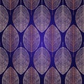 Luxury pattern purple ground golden art vector, illustration background Royalty Free Stock Photo