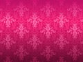 Luxury pink ornamental pattern