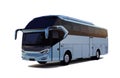 Luxury premium realistic bus colour elegant 3d car urban