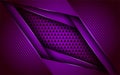 Luxury purple and golden lines background design. Graphic design element