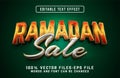 luxury Ramadan sale text effect premium vectors