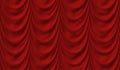 Luxury Red Drapes Royalty Free Stock Photo