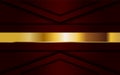 Luxury red and golden lines background design